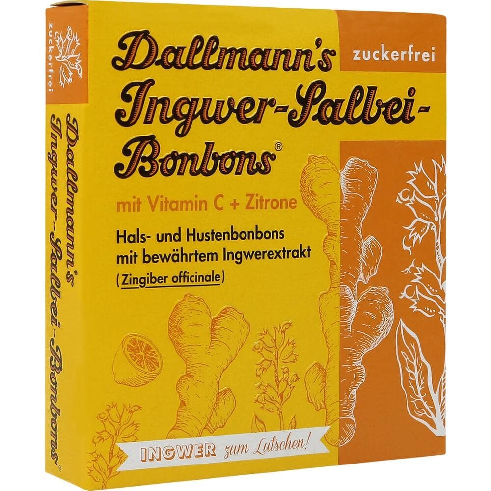 Dallmann's Ingwer-Salbei-Bonbons 37 g Bonbons