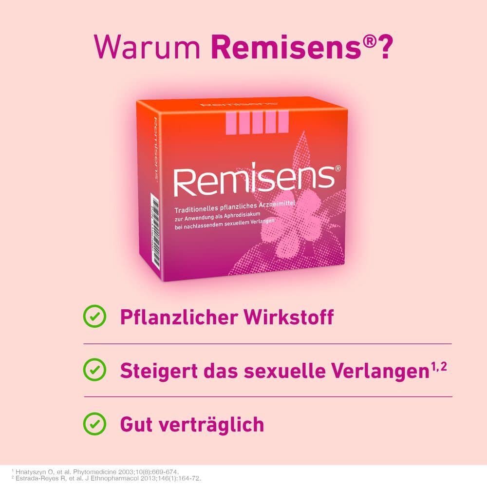Remisens bei nachlassendem sexuellen Verlangen 180 St Filmtabletten