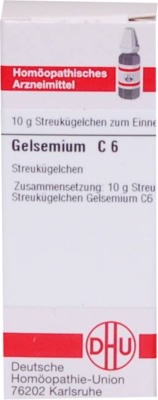 GELSEMIUM C 6 Globuli 10 g Globuli