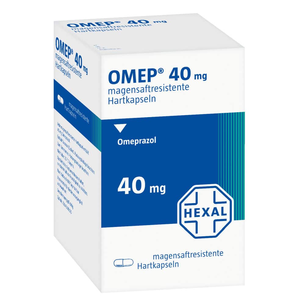 OMEP 40mg 100 St Magensaftresistente Hartkapseln