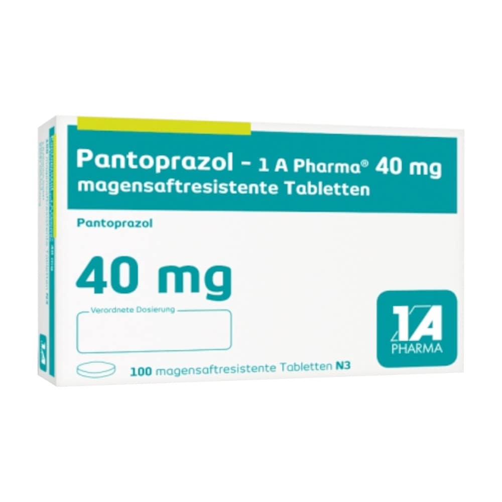 Pantoprazol-1A Pharma 40mg 100 St Tabletten magensaftresistent
