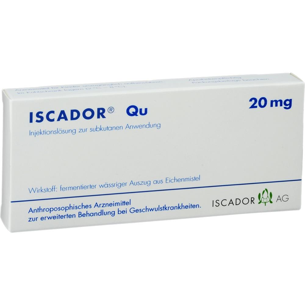 ISCADOR Qu 20 mg Injektionslösung 7X1 ml Injektionslösung