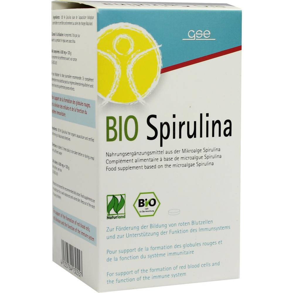SPIRULINA 500 mg Bio Naturland 240 St Tabletten