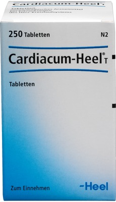 CARDIACUM Heel T Tabletten 250 St Tabletten