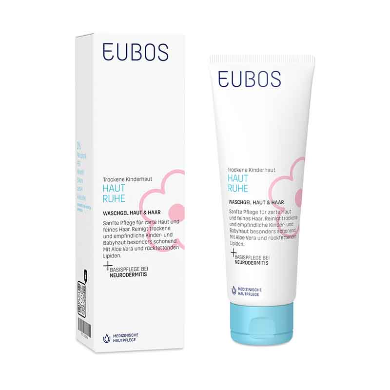 EUBOS KINDER HAUT RUHE WASCHGEL 125 ml Gel
