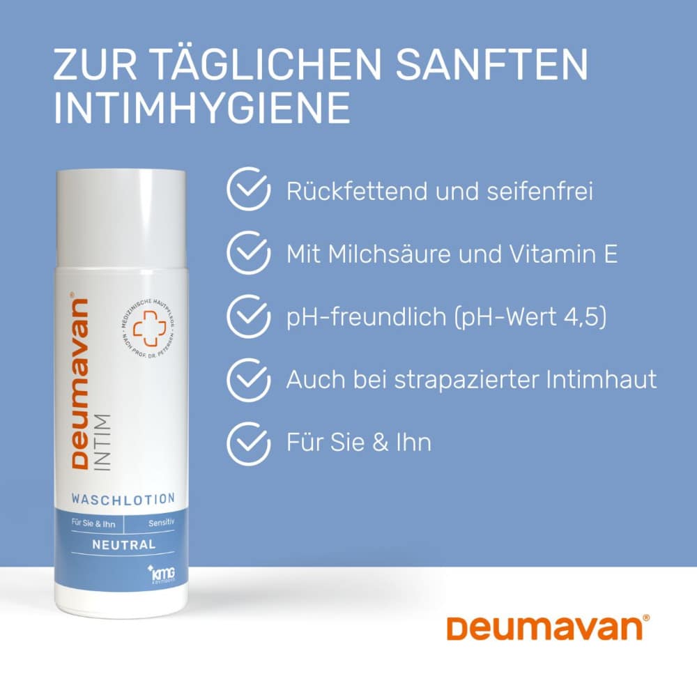 Deumavan Waschlotion Neutral Flakon  200 ml Lotion