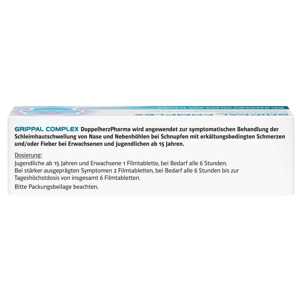 Doppelherz Pharma GRIPPAL COMPLEX 20 St Filmtabletten