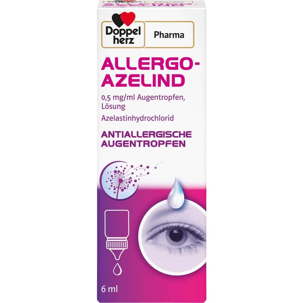 Doppelherz Pharma ALLERGO-AZELIND 6 ml Augentropfen