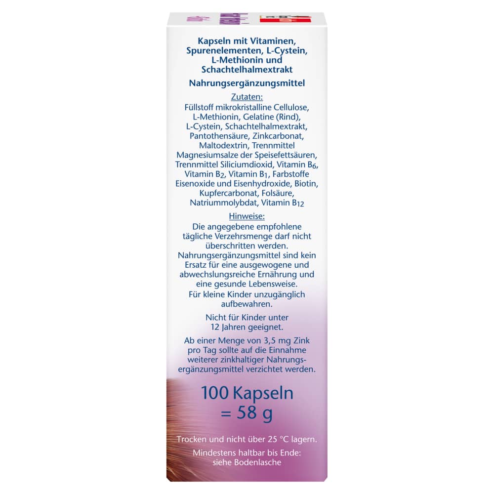 Doppelherz aktiv Haar Intensiv + Biotin  100 St Kapseln