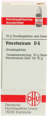 VINCETOXICUM D 6 Globuli 10 g Globuli