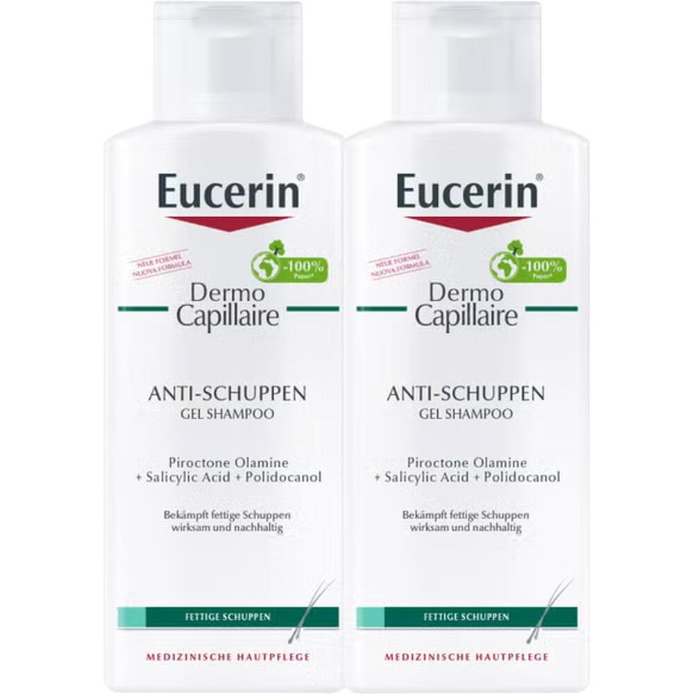 Eucerin Dermo Capillaire ANTI-SCHUPPEN 2X250 ml Shampoo