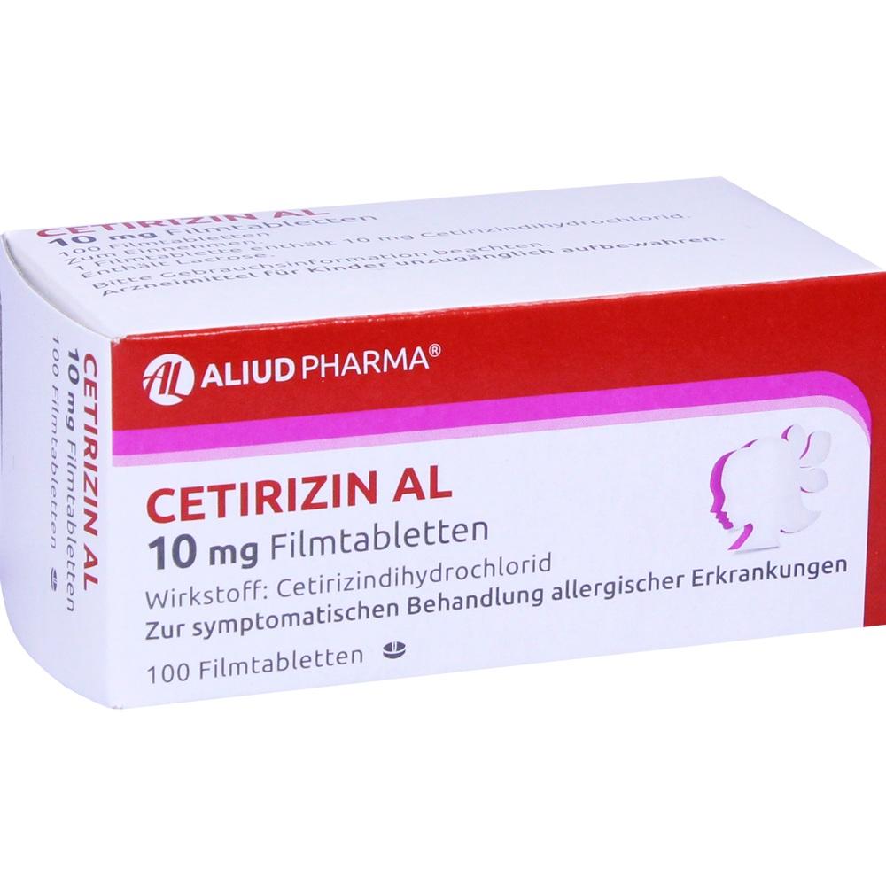 Cetirizin AL 10 mg Filmtabletten bei Heuschnupfen