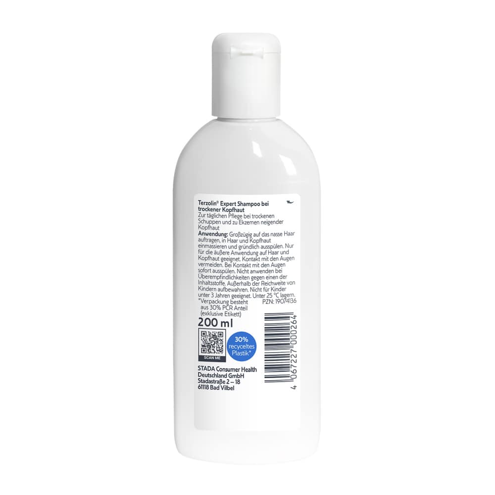 TERZOLIN Expert Schuppen-Shampoo bei fettiger Kopfhaut 200 ml Shampoo
