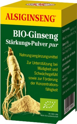 ALSIGINSENG Stärkungspulver pur 30 g Pulver