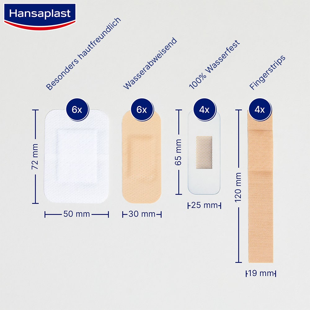 Hansaplast ERSTE HILFE MIX PACK 20 St Pflaster