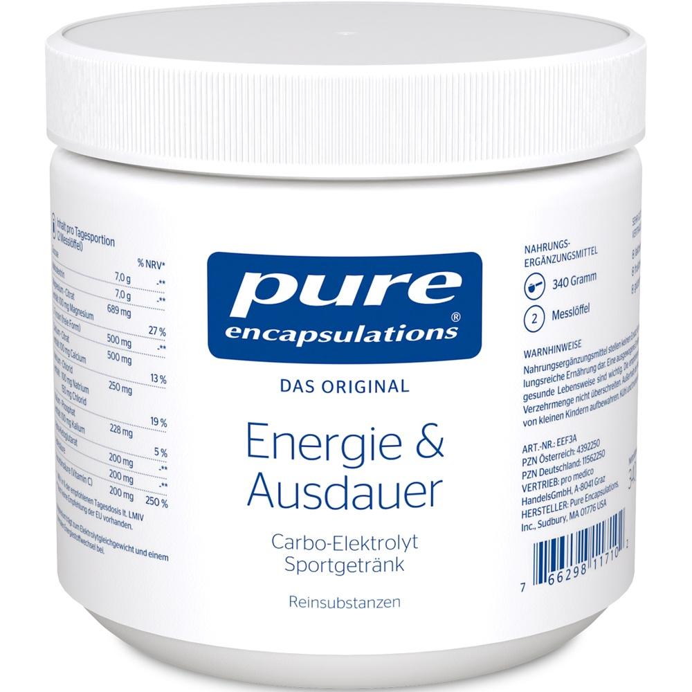 pure encapsulations Energie & Ausdauer 340 g Pulver