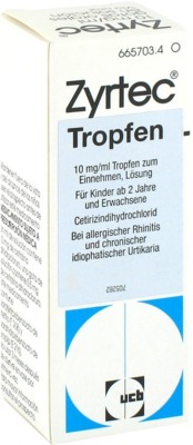 Zyrtec 20 ml Tropfen