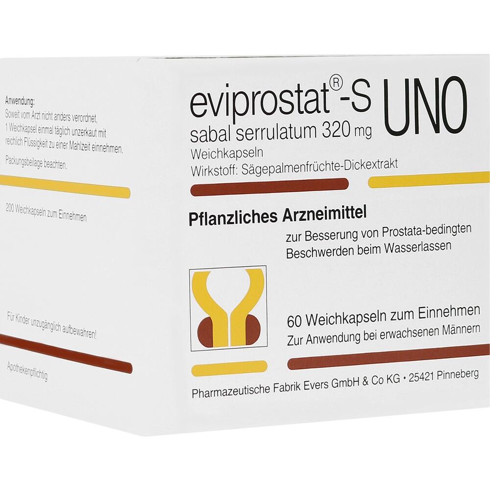 Eviprostat-S Sabal serrulatum 320 Uno 200 St Kapseln