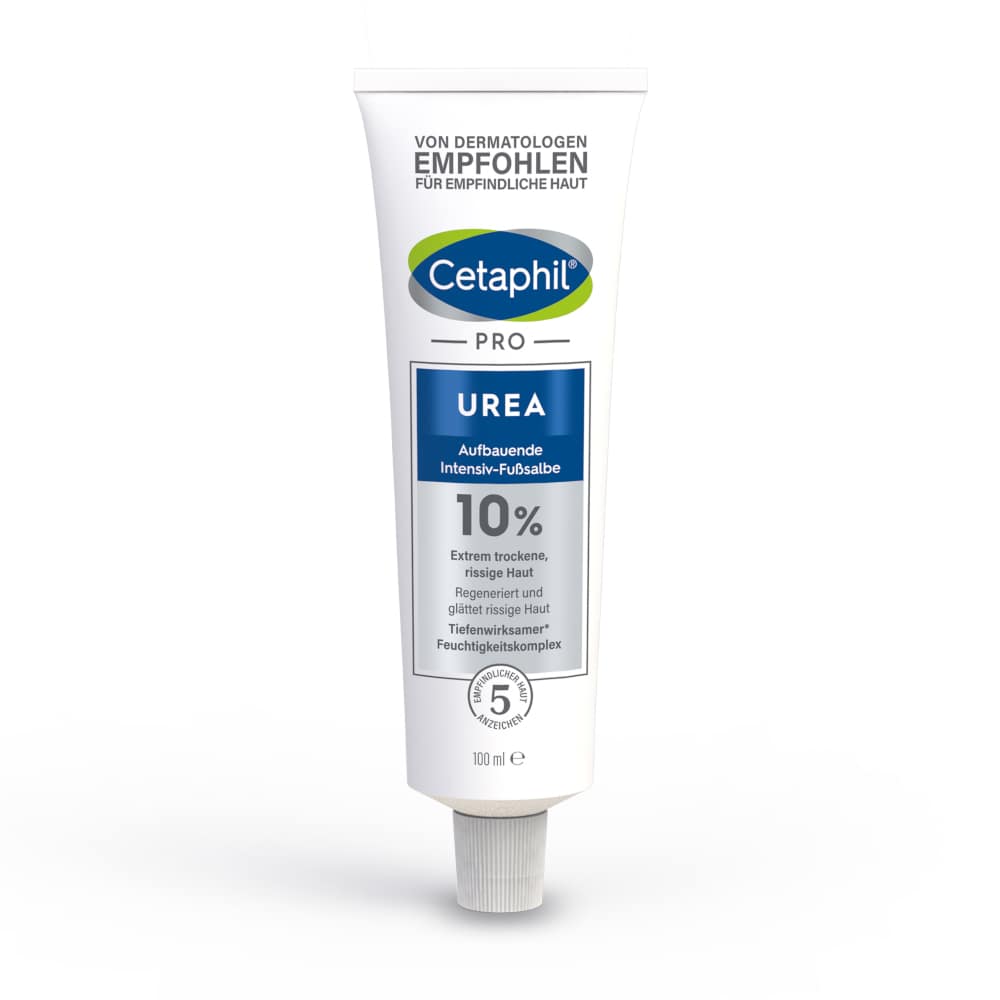 Cetaphil PRO UREA 10% Aufbauende Intensiv-Fußsalbe 100 g Salbe