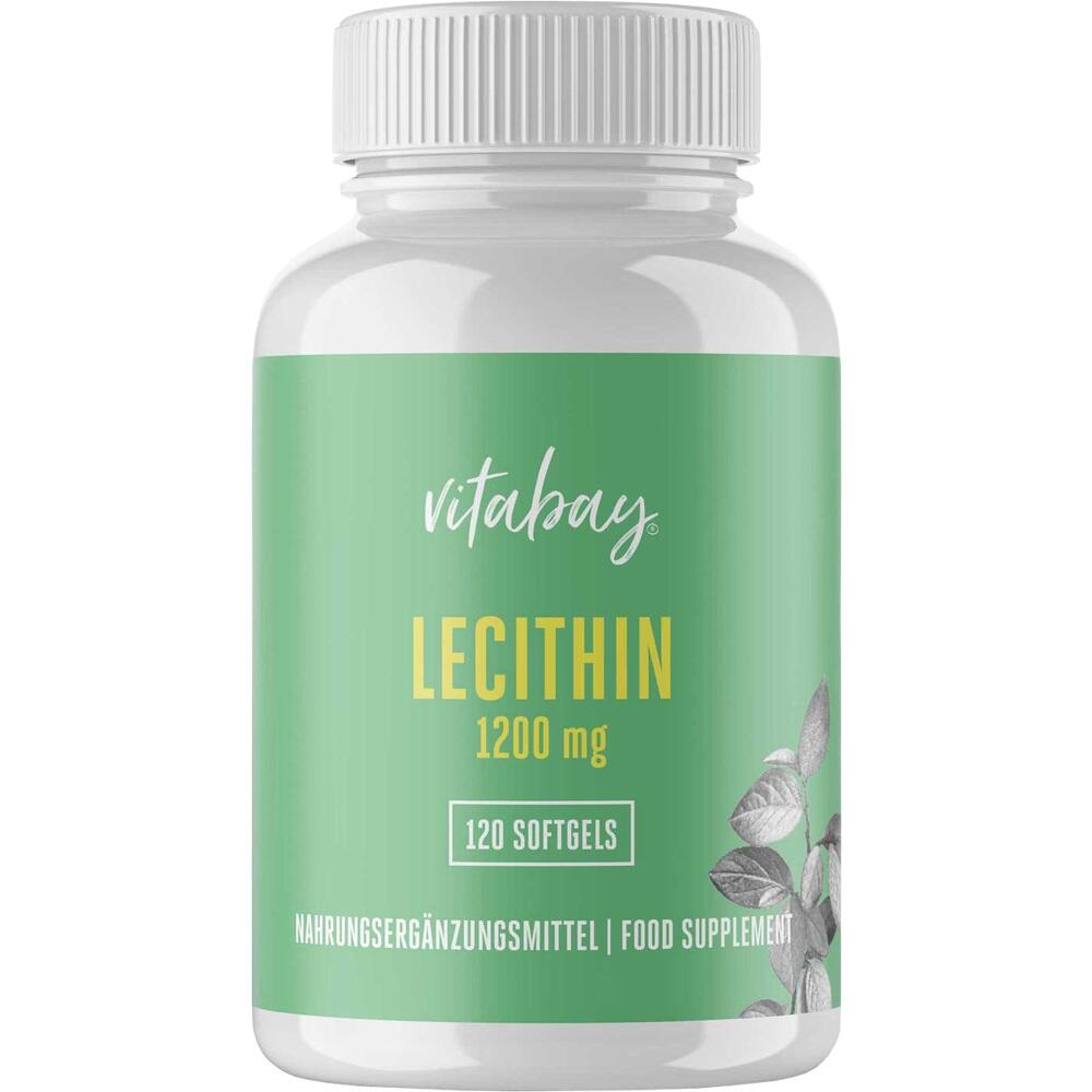 vitabay LECITHIN 1200µg 120 St Weichkapseln
