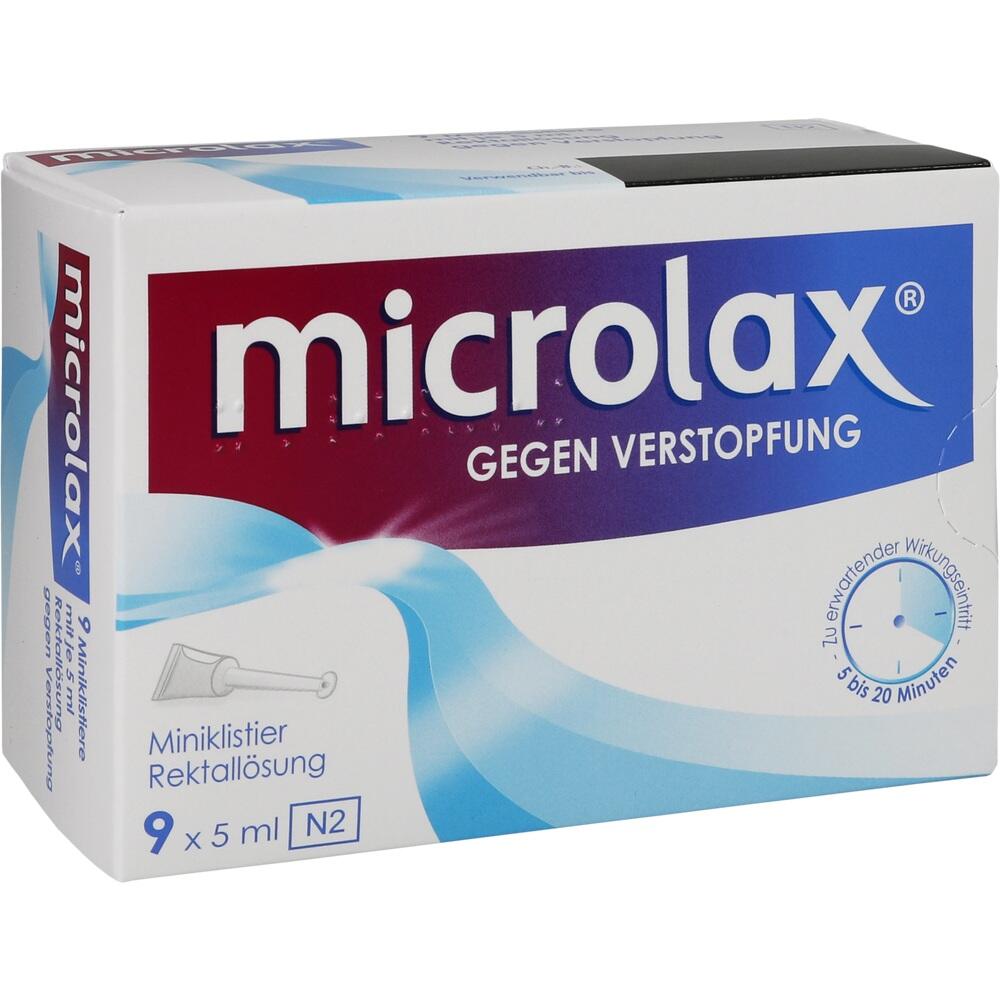 microlax GEGEN VERSTOPFUNG für Kinder und Erwachsene