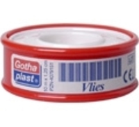 GOTHAPLAST Heftpfl.Vlies 1,25 cmx10 m 1 St Pflaster