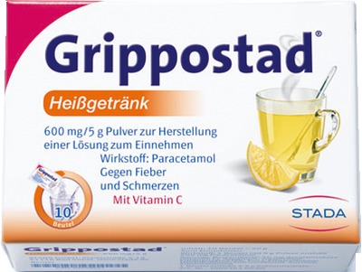 Grippostad HEIßGETRÄNK 10 St Pulver