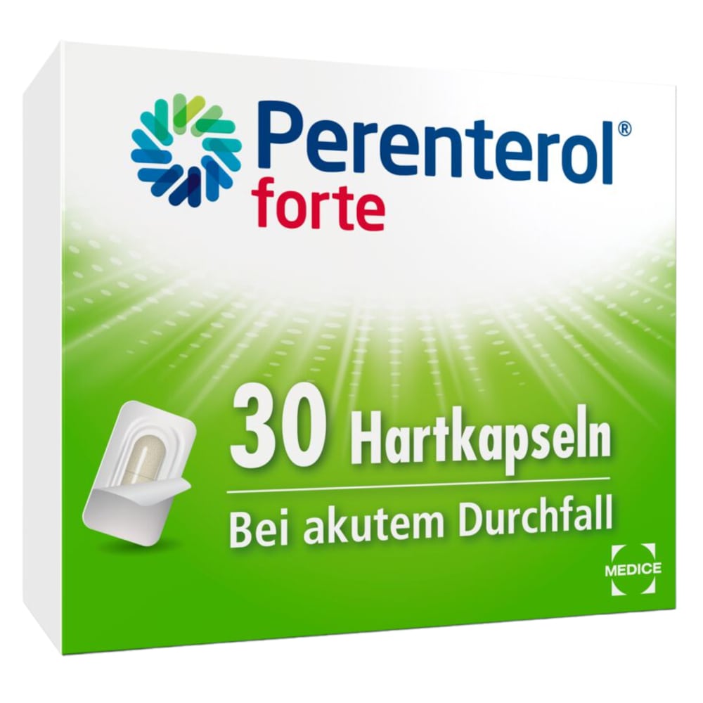 Perenterol forte bei akutem Durchfall  30 St Hartkapseln