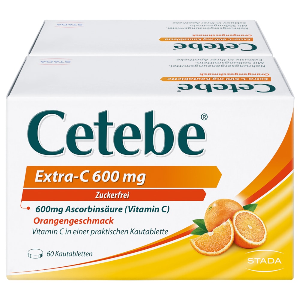 Cetebe Extra-C 600 mg 120 St Kautabletten
