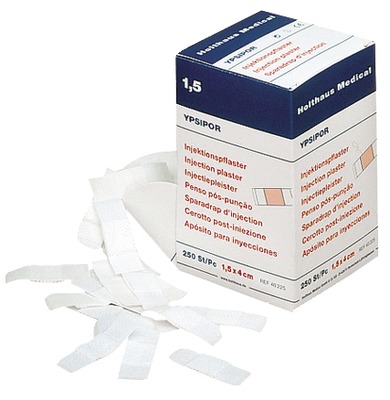 INJEKTIONSPFLASTER Ypsipor 1,5x4 cm 250 St Pflaster