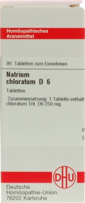 NATRIUM CHLORATUM D 6 80 St Tabletten