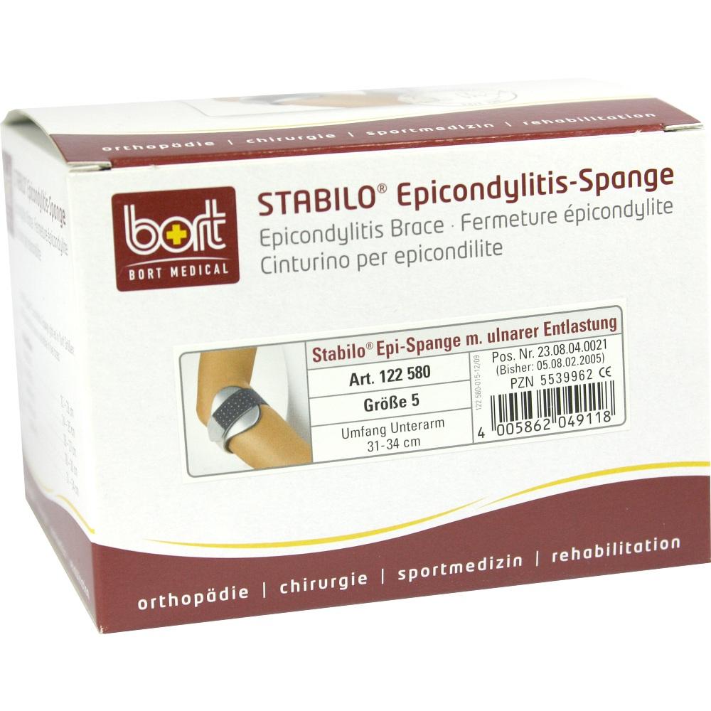 BORT Stabilo Epicondylitis Spange Gr.5 grau 1 St Bandage