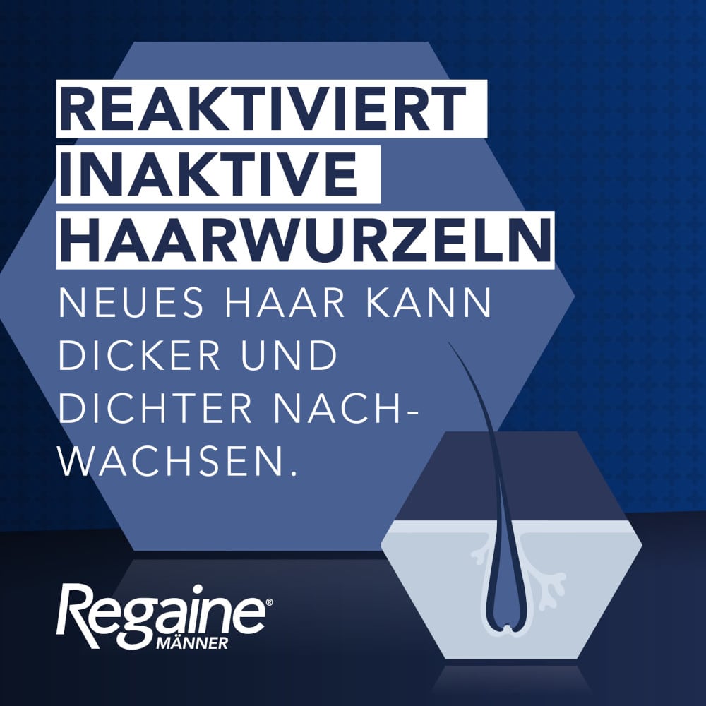 Regaine MÄNNER SCHAUM Doppelpack 2X3X60 ml Schaum