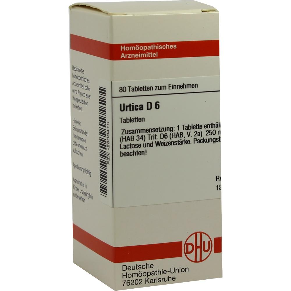 URTICA D 6 Tabletten 80 St Tabletten