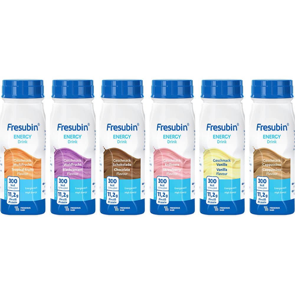 Fresubin Energy Trinknahrung Mischkarton 6X4X200 ml Lösung