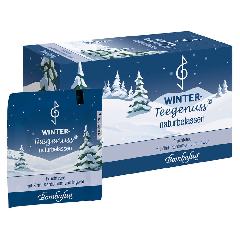 WINTER Teegenuss Zimt Ingwer 20X2.5 g Filterbeutel