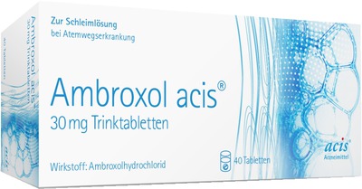 Ambroxol acis 30mg 40 St Tablette zur Herstellung einer Lösung zum Einnehmen