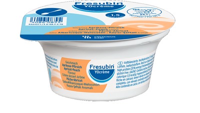 Fresubin YOcrème Aprikose-Pfirsich 4X125 g Creme