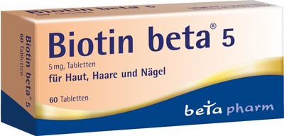 Biotin Beta 5  60 St Tabletten