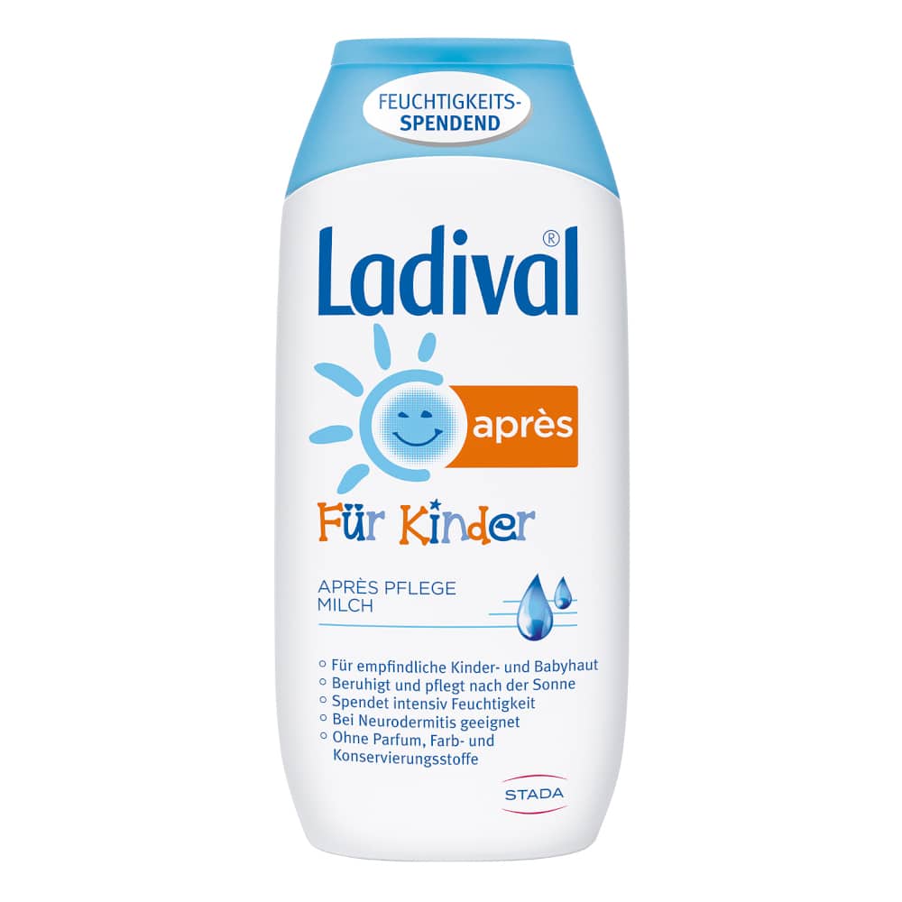 LADIVAL Für Kinder APRES PFLEGE MILCH 200 ml Lotion