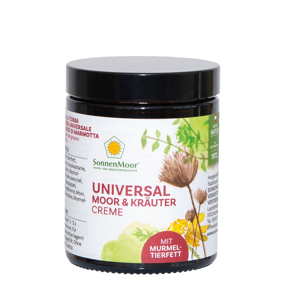 Universal Moor- U.kräutercreme M.murmeltierfett 140 g Creme
