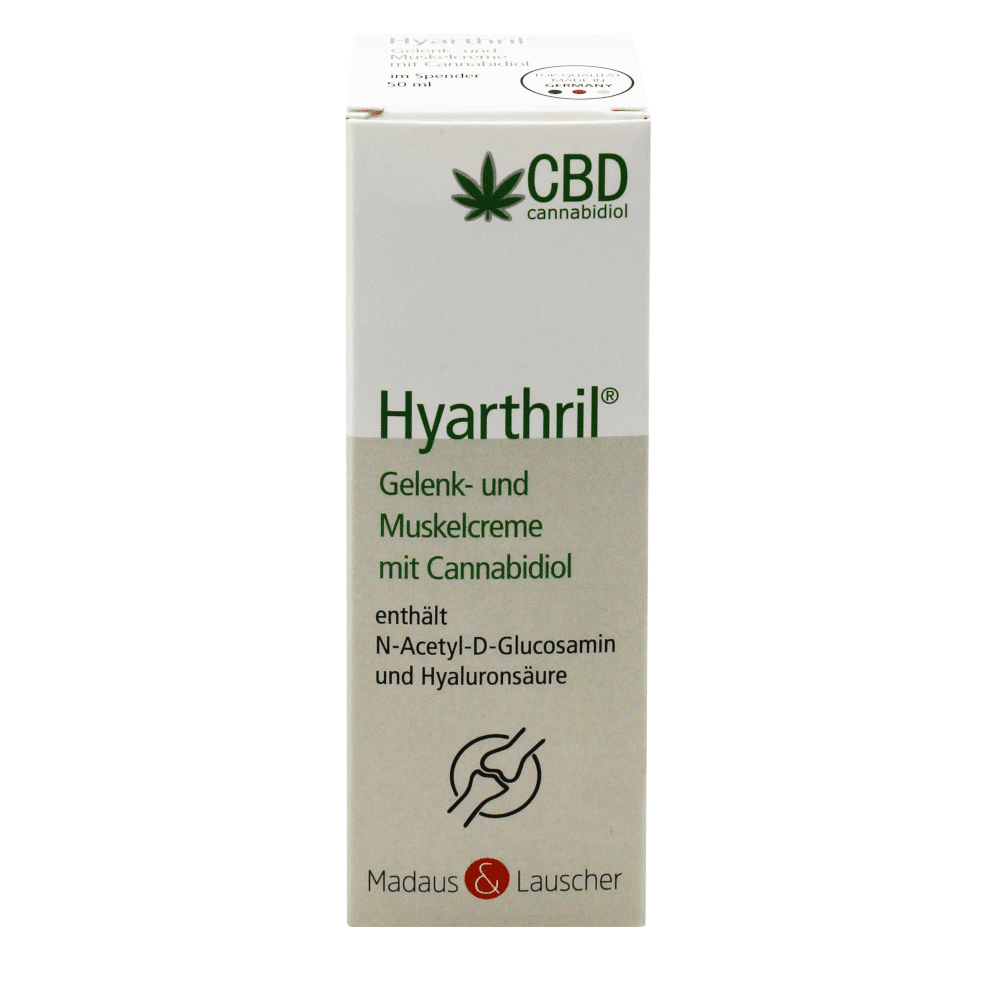 Hyarthril Gelenk- und Muskelcreme mit Cannabidiol 50 ml Creme