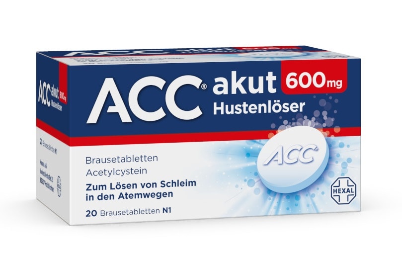 ACC akut 600mg Hustenlöser 20 St Brausetabletten