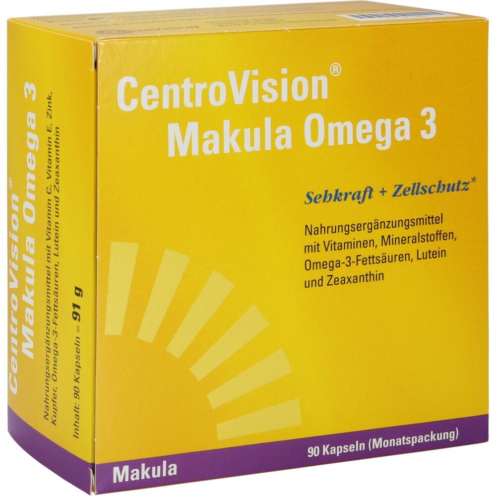 CentroVision Makula Omega 3 90 St Kapseln
