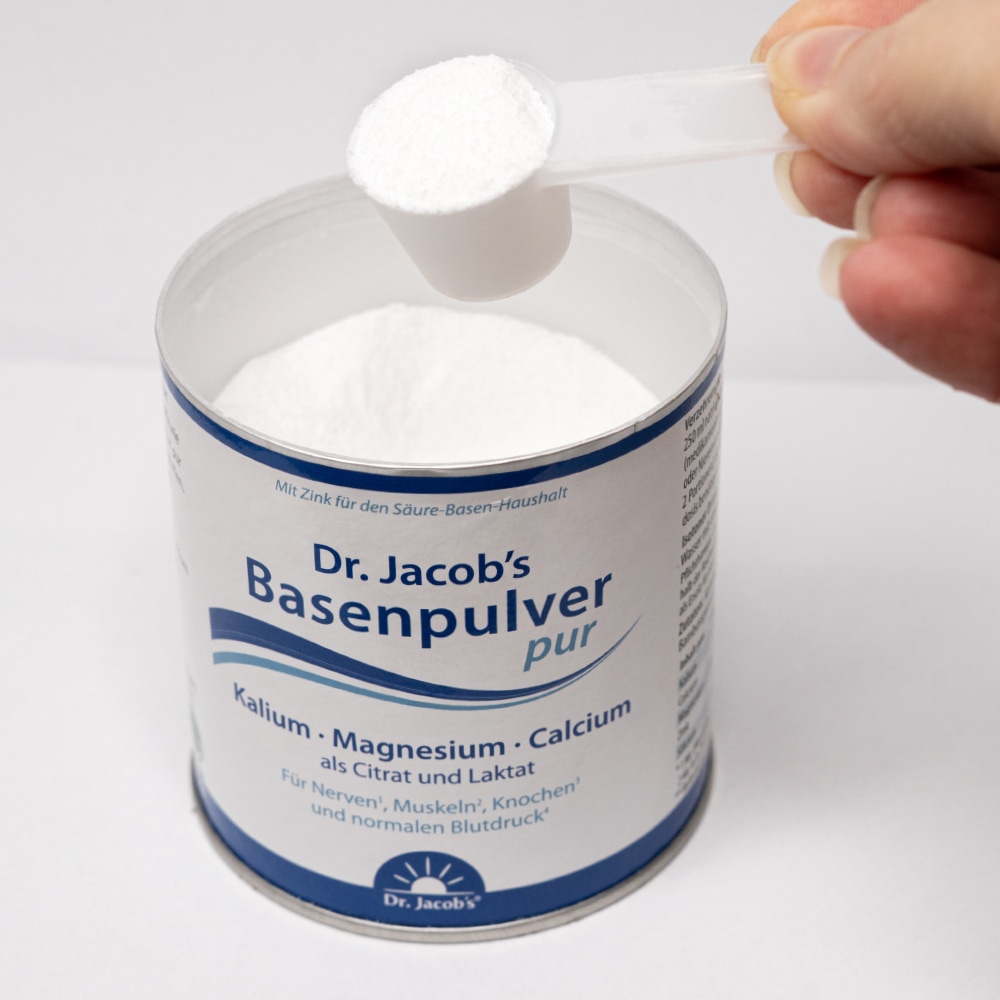 Dr. Jacob's Basenpulver pur Basen-Citrat-Laktat + Mineralstoffe
