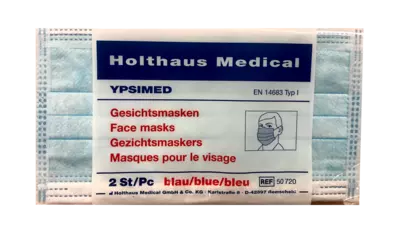 GESICHTSMASK YPSIM EN14683 2 St