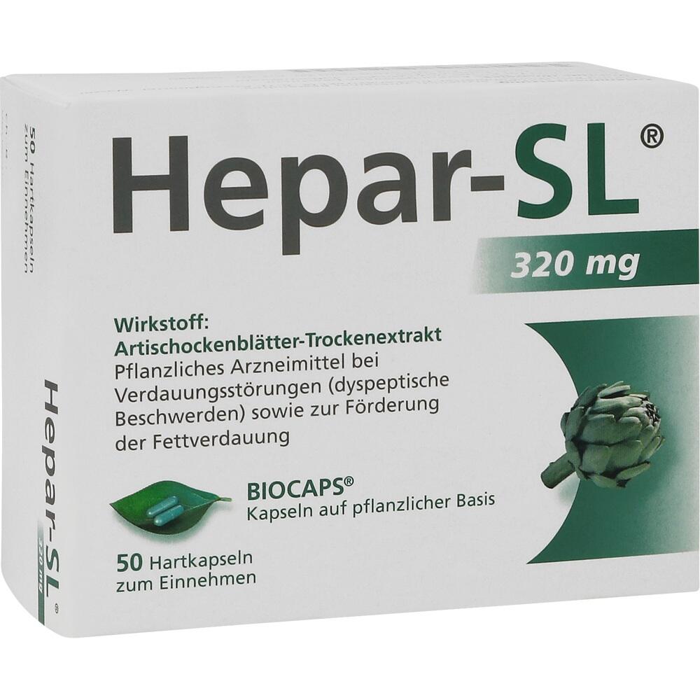 HEPAR SL 320 mg  50 St Hartkapseln