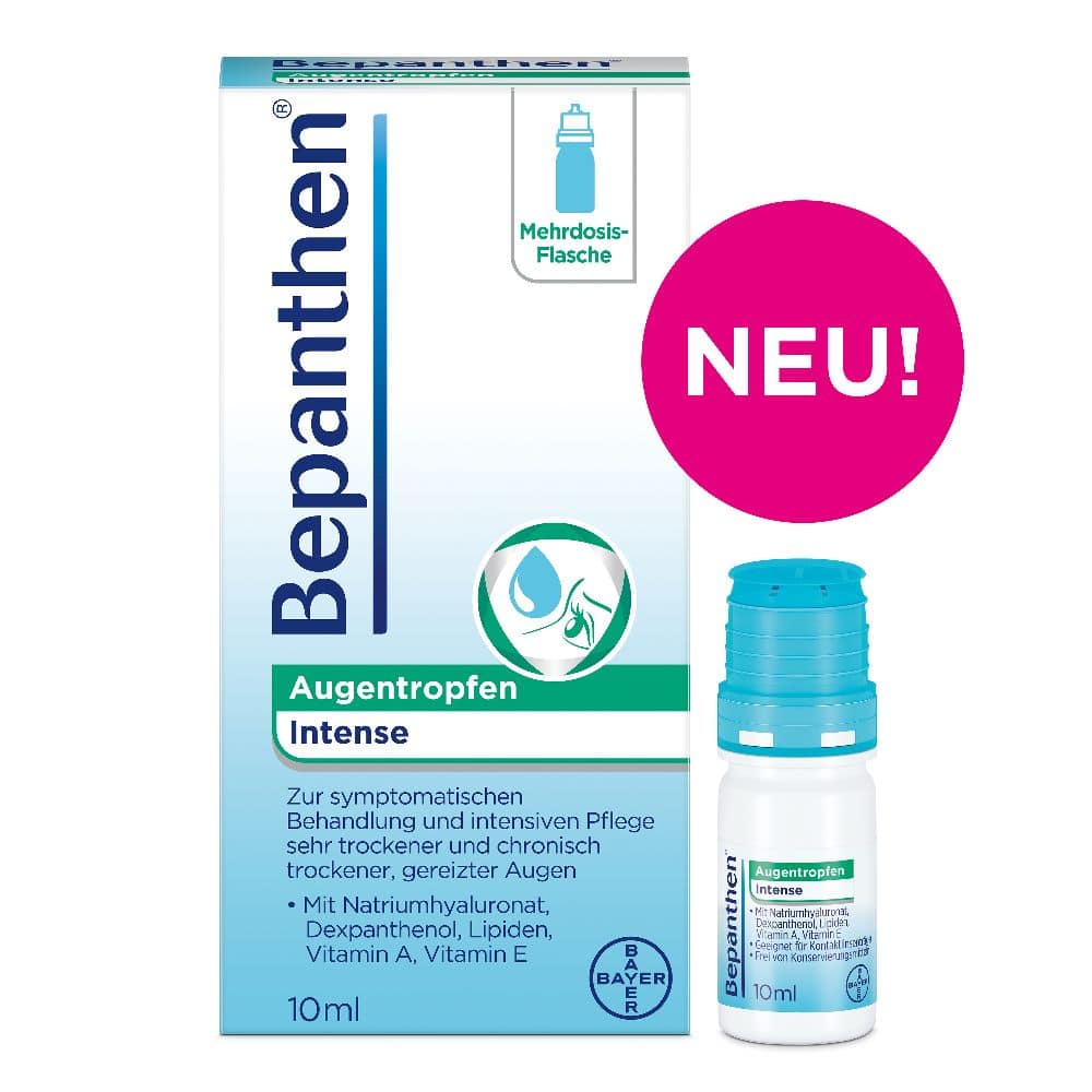 Bepanthen Augentropfen Intense 10 ml Augentropfen