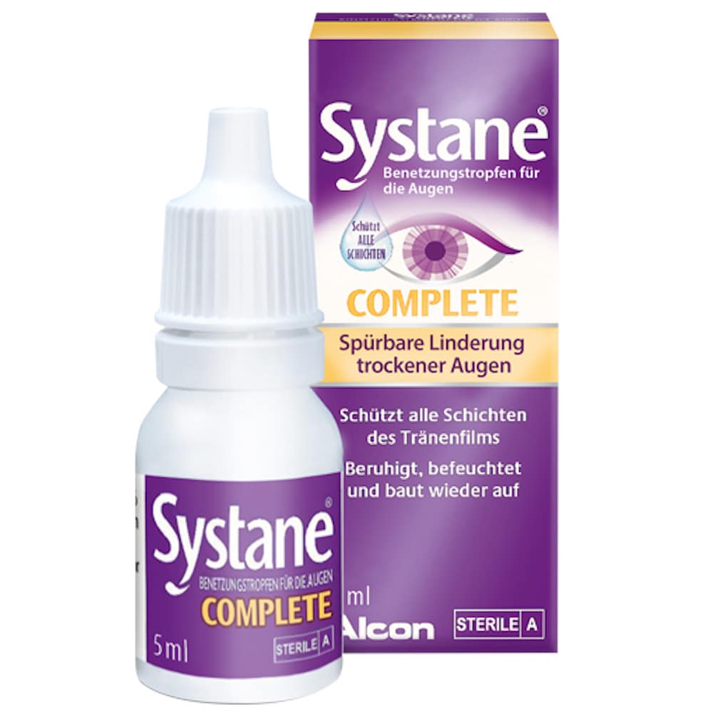 Systane Complete Benetzungstropfen für die Augen 5 ml Augentropfen