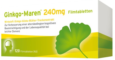 Ginkgo-Maren 240mg 120 St Filmtabletten